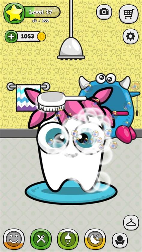 My Virtual Tooth Virtual Pet indir Android Sanal Diş Fırçalama .