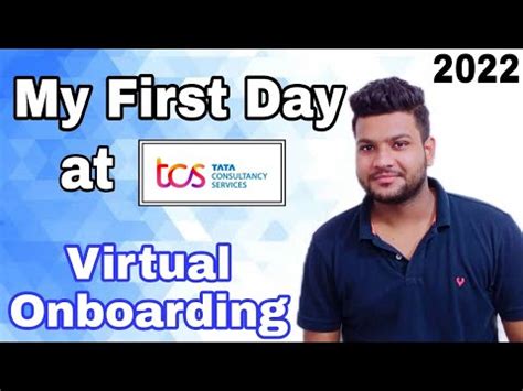 My Virtual onboarding Experience in TCS - YouTube