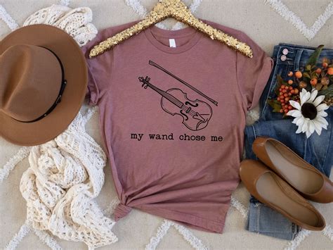 My Wand Chose Me - Violin Player Violinist Musician T-Shirt