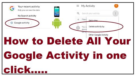 My activity history delete all. Click Data & privacy and scroll down until you see a box labeled History settings. Click My Activity. Delete unwanted searches. You’ll see a list of many links and websites. From here, you can remove any site or history from a particular day by clicking the X icon next to the item or date. Delete your entire history. 