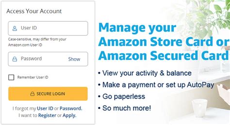 Forgot your password for your amazon.syf.c