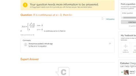 Questions and Answers from Chegg. can be a difficult subject for many students, but luckily we’re here to help. Our question and answer board features hundreds of experts waiting to provide answers to your questions. You can ask any question and get expert answers in as little as two hours.. 
