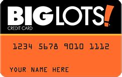 BIG Rewards Members can earn $5 back in Rewards for every $ 1 00 in purchases charged to your Big Lots Credit Card. OR. 6 MONTHS. No interest if paid in full within 6 months on purchases of $250 or more made with your Big Lots Credit Card. 12 MONTHS. No interest if paid in full within 12 months on purchases of $750 or more made with your Big .... 