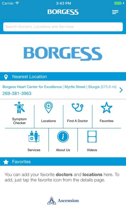 My borgess health. Showing 1-1 of 1 Location. PRIMARY LOCATION. Ascension Borgess Internal Medicine. 1717 Shaffer St Ste 108. Kalamazoo, MI 49048. Tel: (269) 226-5967. Visit Website. Accepting New Patients: Yes. Medicare Accepted: Yes. 
