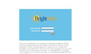 BrightPay Payslips. To access your Payslip enter your Bright Horizons Employee ID only (do not enter @brighthorizons.com), then enter your Password and click the 'Submit' button. . 