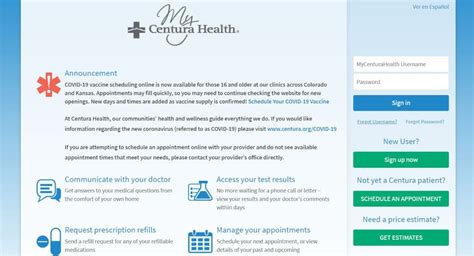 Utah hospital patient portal. Utah clinic ... Contact our MyCenturaHealth Technical Services Support Line at 1-866-414-1562 or e-mail us at MyCenturaHealth@Centura .... 