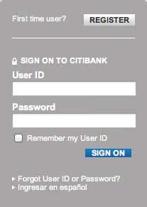 My citi. Citibank.com provides information about and access to accounts and financial services provided by Citibank, N.A. and its affiliates in the United States and its territories. It does not, and should not be construed as, an offer, invitation or solicitation of services to individuals outside of the United States. 