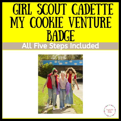 My cookie venture badge pdf.  1.  There is always something new to lea...