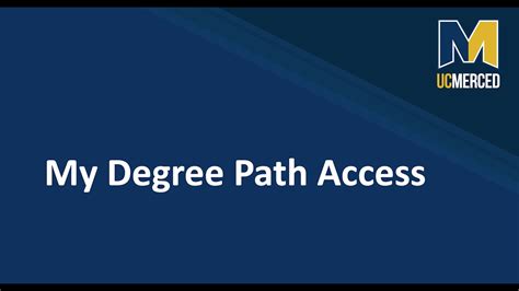 My degree path uc merced. You need to earn a grade of C or better in each course or a Pass (P) grade if pass is equivalent to a C (2.00). You need to be in good academic standing (GPA 2.00 or above) at the last college/university you attended prior to enrolling at UC. AP exam scores of 3, 4, or 5 may also be used in appropriate subject areas (exception: only one of the ... 
