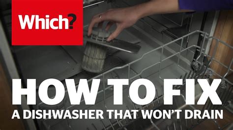 My dishwasher is not draining. Please be advised BlvdHome will not be responsible for any damage or further issues caused to your appliance by trying these methods yourself. If you don't f... 