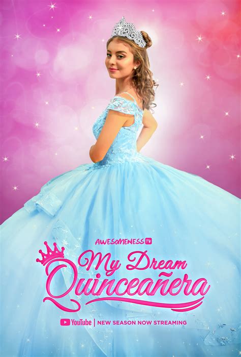 My dream quinceanera. My Dream Quinceañera is a 2015 Telenovela webseries made by Autumn deVitry and then produced and distributed by AwesomenessTV and Paramount Television Studios. My Dream Quinceañera is a Docu-series chronicling the planning of 15th birthday parties for several lucky young ladies. The series' plot follows three Southern Californian teens - … 
