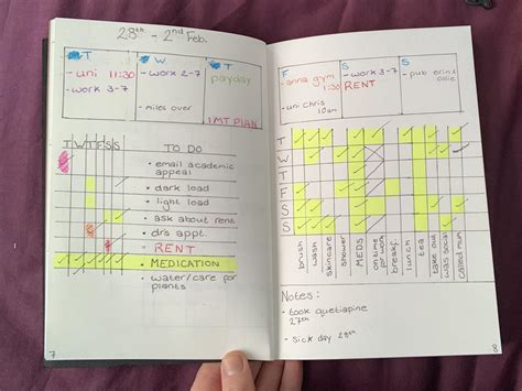 My first bullet journal week! Going to try this method to manage my