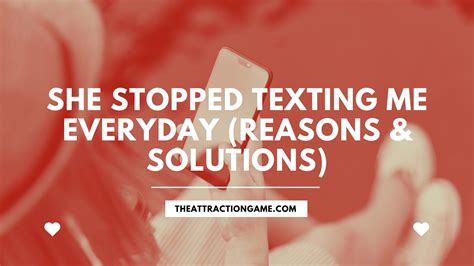 My friend stopped texting me all of a sudden.  We also interviewed datin...