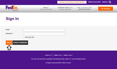 The first step is to open your browser and navigate to the FedEx Ground official website, which you can do by clicking here. The second step is to go to the top right corner and click the “Create Account” button. After that, you must input your personal information, such as your first and last name, as well as your email address, and create ...
