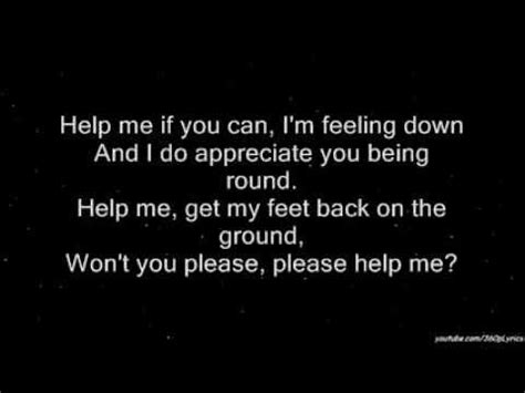 My help lyrics. Things To Know About My help lyrics. 