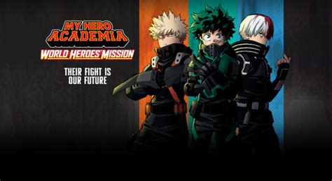 My hero academia world heroes' mission. 5 Aug 2021 ... World Heroes' Mission isn't canon, according to a Newsweek report. The manga does not contain any of the stuff from the film. In truth, it's ... 