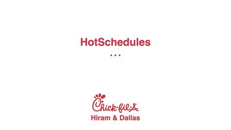 My hot schedule. Over 3 million hourly employees log into the HotSchedules Mobile App to view their schedules, swap and pick-up shifts, message their team and stay on top of ... 
