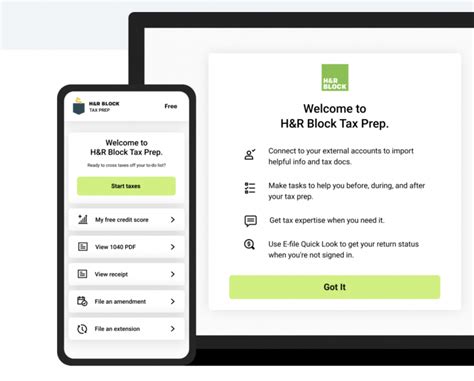My hrblock. Simply log in to your MyBlock account using the same username and password that you created to e-file your tax extension. The H&R Block Online product will guide you through an interview, which we’ll use to complete your tax forms. Be sure to complete your filing on or before the Oct. 15 extension deadline to avoid any penalties. 