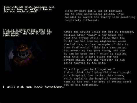 My interpretation of FNAF 4’s story. (An explanation.) - Reddit