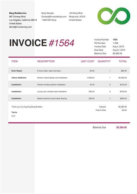 The name of the billing profile receiving the invoice: P.O. number: An optional purchase order number, assigned by you for tracking: Invoice number: A unique, Microsoft-generated invoice number used for tracking purposes: Invoice date: Date that the invoice is generated, typically five to 12 days after end of the Billing cycle.