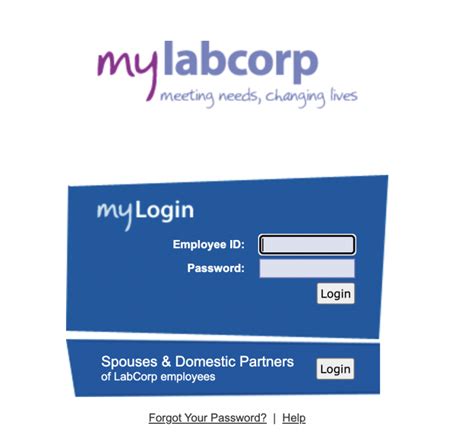 My labcorp login. The Laboratory Corporation of America Holdings, MyLabCorp , is among the most popular healthcare companies in the United States out there. With over 75,000 employees working for the company, it is ... 