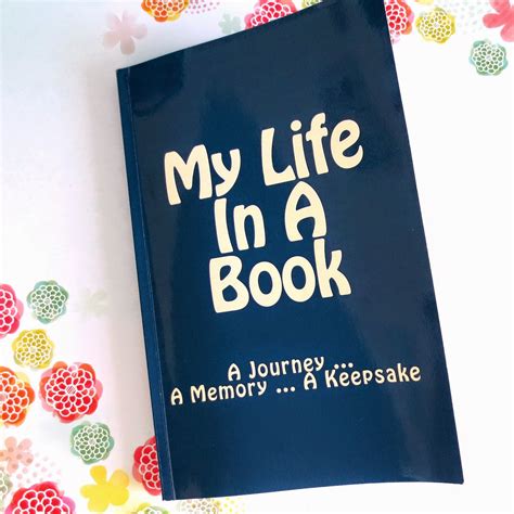 My life in a book. Oct 27, 2022 · Last Christmas, I gave My Life in a Book to my mother, and it has become one of the best gifts I've ever given. My Life in a Book is a one-year Story Prompt Program that sends one question (or more) to a loved one once a week. When she finished a prompt, I received the copy in my inbox. It’s like having a year-long conversation with the ... 