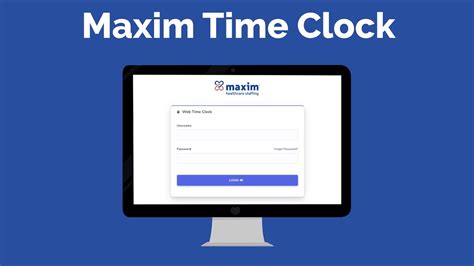 My maxim time clock. Maxim Time Clock - Web Time Card Maxim Time Clock: Login Page: Action 