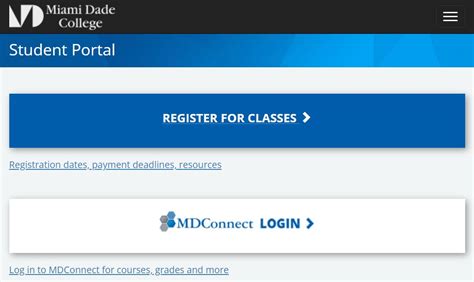 MyMDC Account; Registering for Classes; 