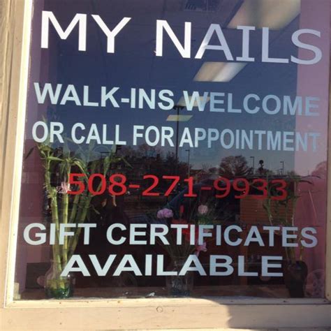 Specialties: We're Specialize in Foot Spa & Nails Established in 2000. We first start with a husband and wife, business grow every year, now we have 12 employees. We're the busiest Salon in the Metro-West areas. We won Best of the Best for 14 years on the row and we also won Framingham tab for the number one choice Manicures and Pedicures, 14 years on the row.. 