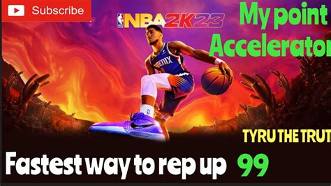 My point accelerator 2k23. In MyCareer, you will use it to buy attribute points, gear/cosmetics, or even animations. To reach an overall rating of 99 fast, you need to earn VC quickly. When you play MyCareer, you will receive a prompt to alert you that reducing or increasing the difficulty will affect your VC earnings. 