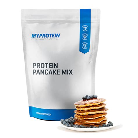 My protein pancake mix. To make your own protein packed pancakes simply add 2 large scoops (50g) to 100-150ml milk or water and mix together. Heat a frying pan over a high heat and add a small amount of oil/butter then reduce to a medium heat and add the batter to the pan and cook. 