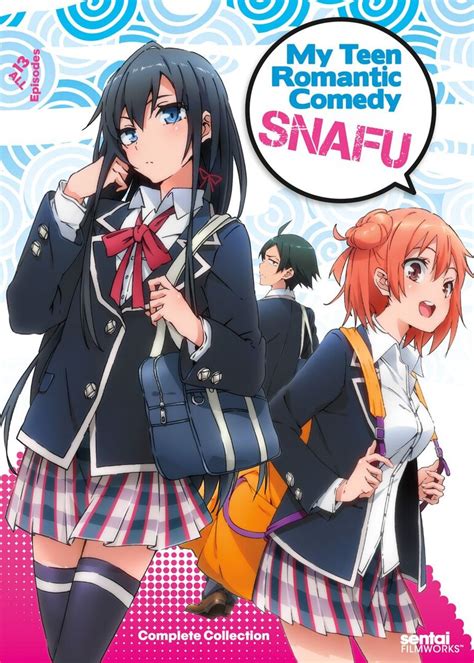 My romantic teenage snafu. Watch My Teen Romantic Comedy SNAFU Anime Online | Anix. My Teen Romantic Comedy SNAFU. PG 13HD. 13 1313. Hachiman Hikigaya is an apathetic high school student with narcissistic and semi-nihilistic tendencies. He firmly believes that joyful youth is nothing but a farce, and everyone who says otherwise is just lying to themselves. In a novel ... 