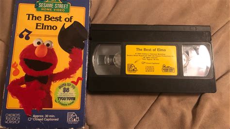Here is a very rare early release of The Best of Elmo. The reason it is so rare is because it was released only one year before Sony Wonder took over both Se.... 