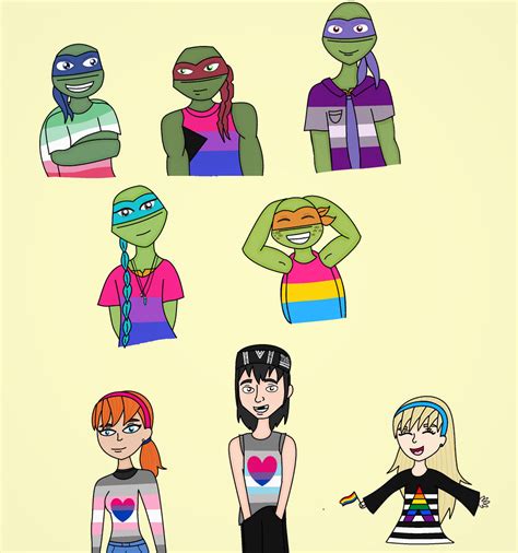 My sexuality headcanons: TMNT 2012 - DeviantArt