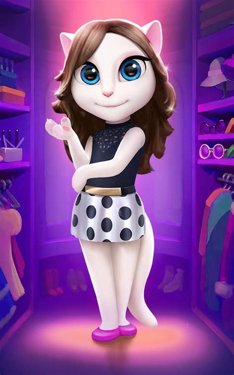 My talking angela video game. Talking Angela Halloween Makeover is a free online Halloween themed makeover game for girls. Talking Angela is eagerly waiting for Halloween because it is the time she can try some crazy and creepy look. Yes, Talking Angela needs a creepy makeover for Halloween and you will be giving her that scary makeover. First, you need … 