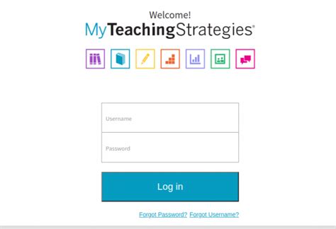  Welcome! Username. Password. Please contact your Administrator if you do not have a MyTeachingStrategies® username. . 