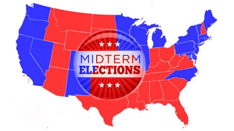 My top predictions have midterm election map turning red, just …