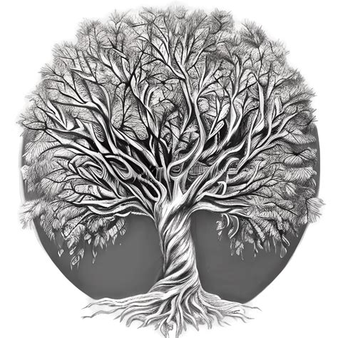 My tree of life sketch. Trying to decide where to have it is a