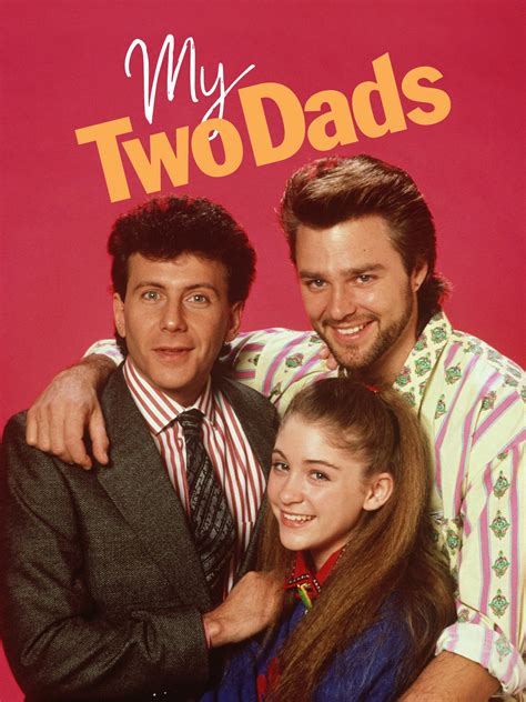 My two dads. The My Two Dads TV show was a 30 minute family comedy series on NBC about two men who had been in competion for the same woman's love thirteen years earlier, but eventually both broke off their relationships. When the mother passed away, she left her 12-year-old daughter Nicole in the joint custody of the two men. 