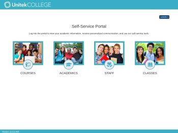 Please send me information on how to become a Student Self-Service Portal Log into the portal to view your academic information, receive personalized communication, and use our self-service tools.. 