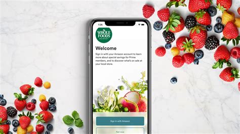 Whole Foods Market. Get digital coupons for big savings throughout the store, browse and save recipes, see sales, create shopping lists that sync with Apple Watch and get groceries delivered.. 