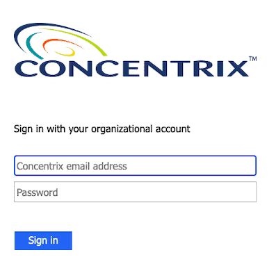 Concentrix's internal systems must only be used for conduc