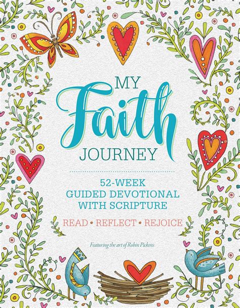 Read Online My Faith Journey 52Week Guided Devotional With Scripture By Robin Pickens