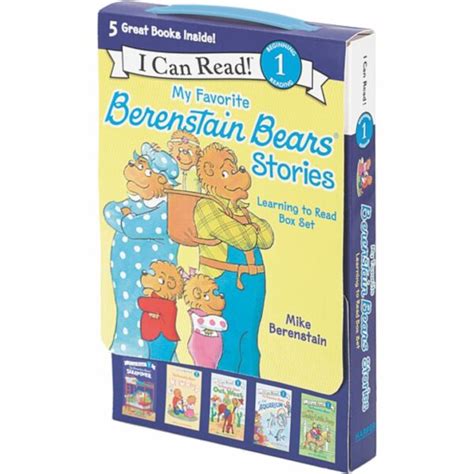 Read My Favorite Berenstain Bears Stories Learning To Read Box Set By Mike Berenstain