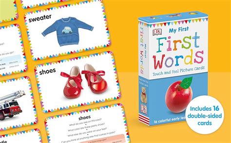Download My First Touch And Feel Picture Cards First Words By Dk Publishing