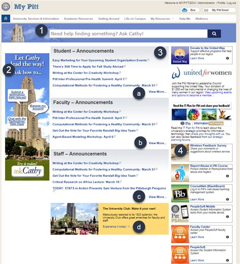 my.pitt.edu. The Pitt Portal is your one-stop source for accessing University online services and resources. Read More » The University of Pittsburgh is among the nation's most …