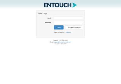 MyEntouch Login Index