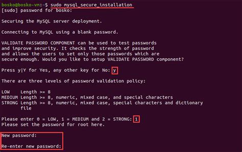 MySQL installation on Ubuntu 20.04 error when using …