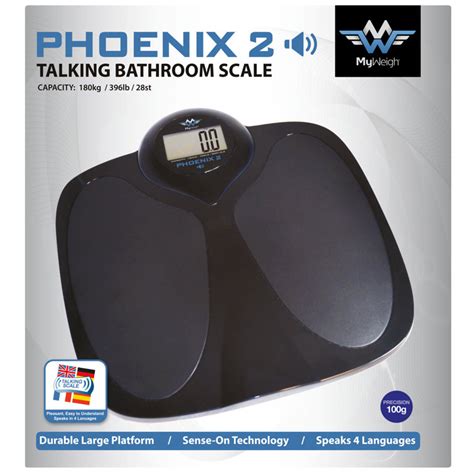 MyWeigh Phoenix Talking Bathroom Scale Review - YouTube