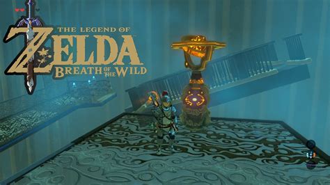 The Legend of Zelda : Breath of the Wild, Myahm Agana shrine - Myahm Agana ApparatusClimb up the steps to access the control panel. This allows Link to use m.... 